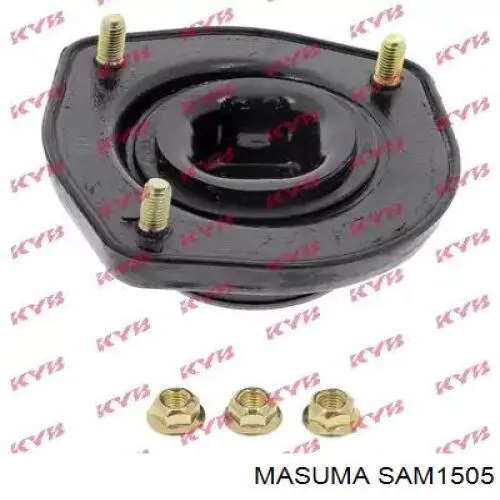 SAM1505 Masuma Опора амортизатора заднього, лівого