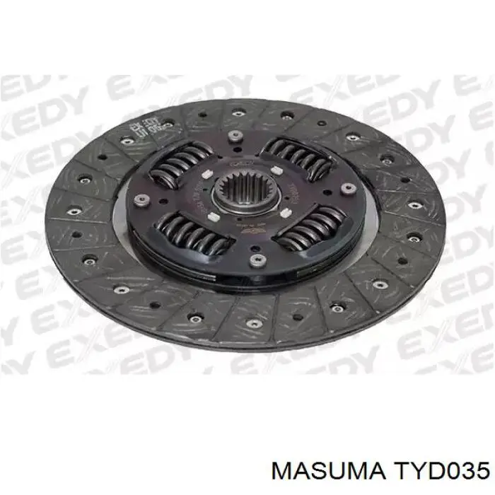 TYD035 Masuma диск зчеплення