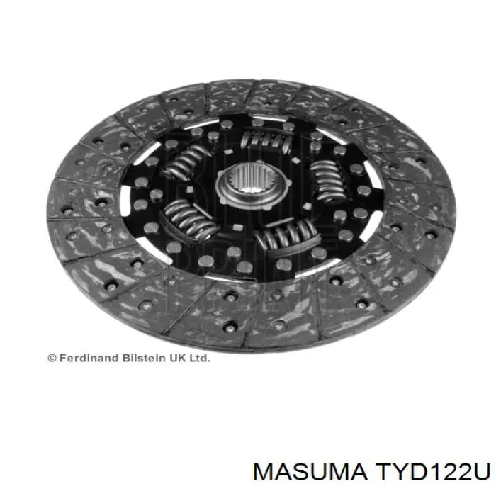 TYD122U Masuma Диск зчеплення