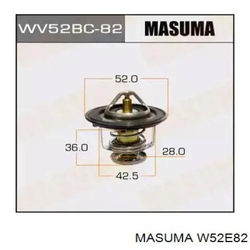 W52E82 Masuma Авто термостат