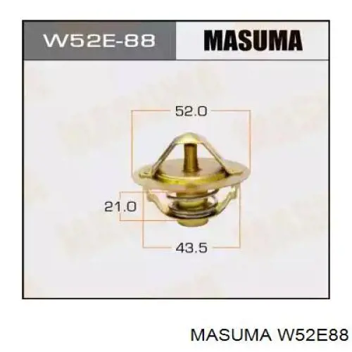 W52E88 Masuma Авто термостат