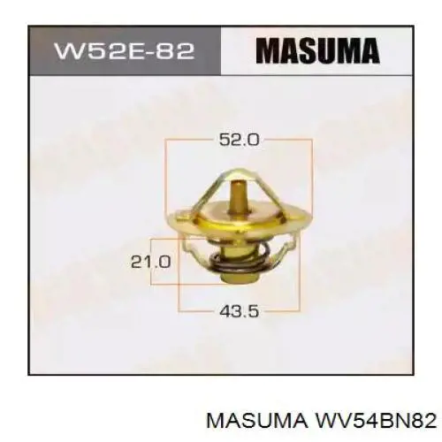 WV54BN82 Masuma термостат