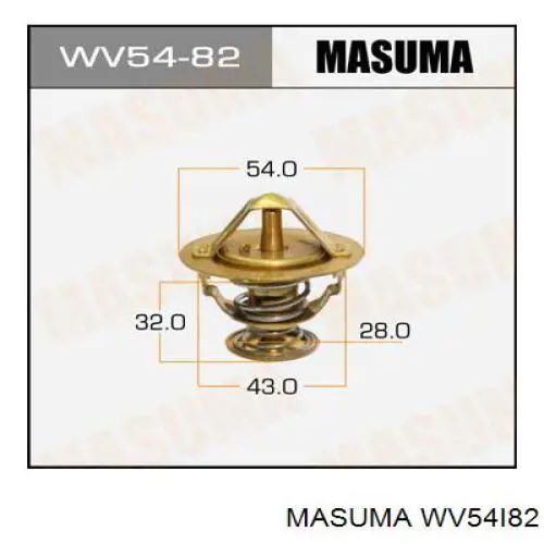 Термостат WV54I82 Masuma