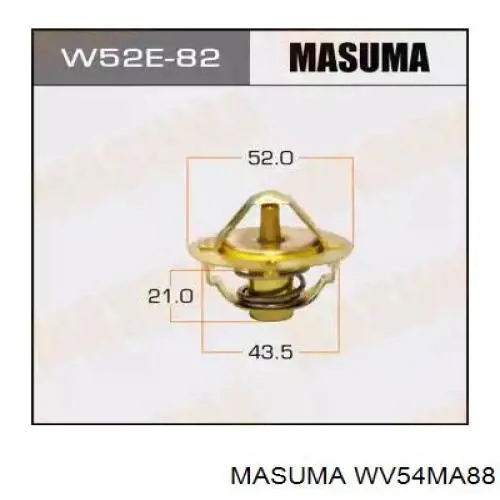 Купити WV54MA88 Masuma Термостат в корпусі