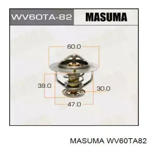 Купити WV60TA82 Masuma Термостат в корпусі