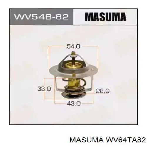 WV64TA82 Masuma термостат