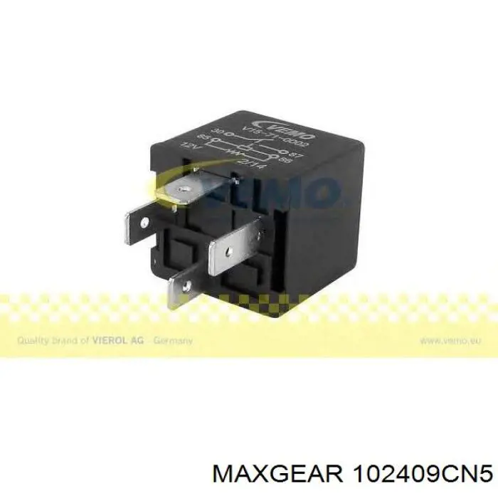 Реле вентилятора 102409CN5 Maxgear