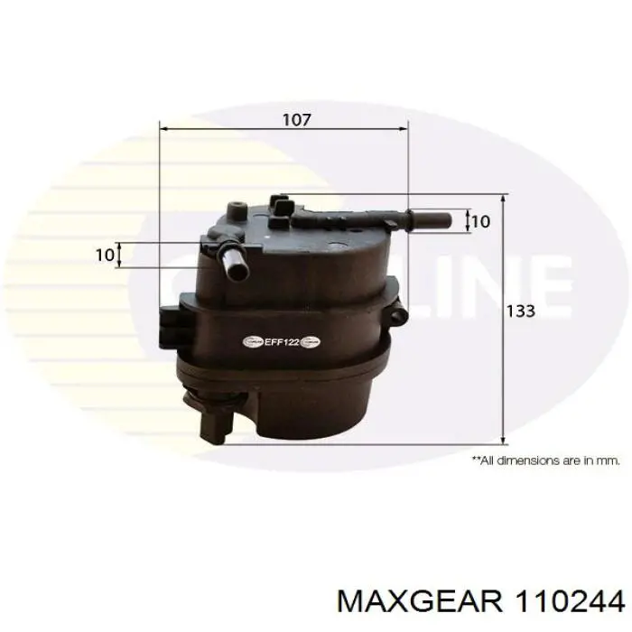 Купити 110244 Maxgear Амортизатор передньої підвіски