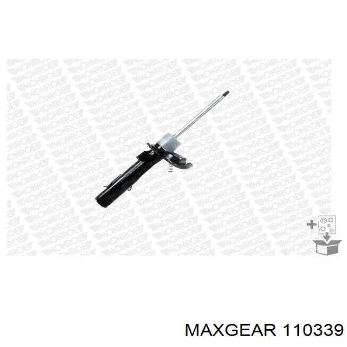 Амортизатор передній, правий Maxgear 110339 ціна, від 56.19 USD