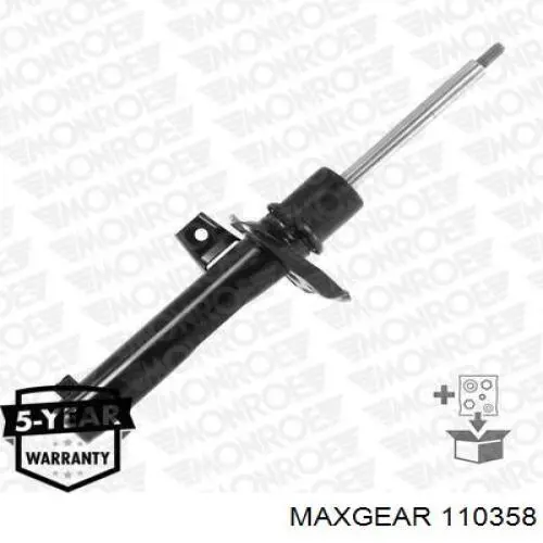 Амортизатор задній 110358 Maxgear