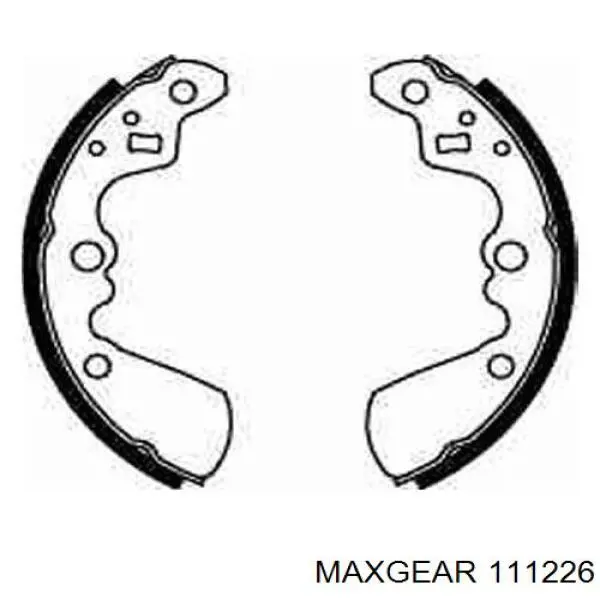 Пневмоподушка/Пневморессора моста заднього 111226 Maxgear