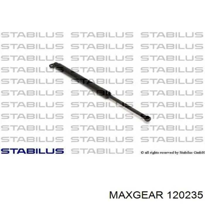 Амортизатор багажника 120235 Maxgear