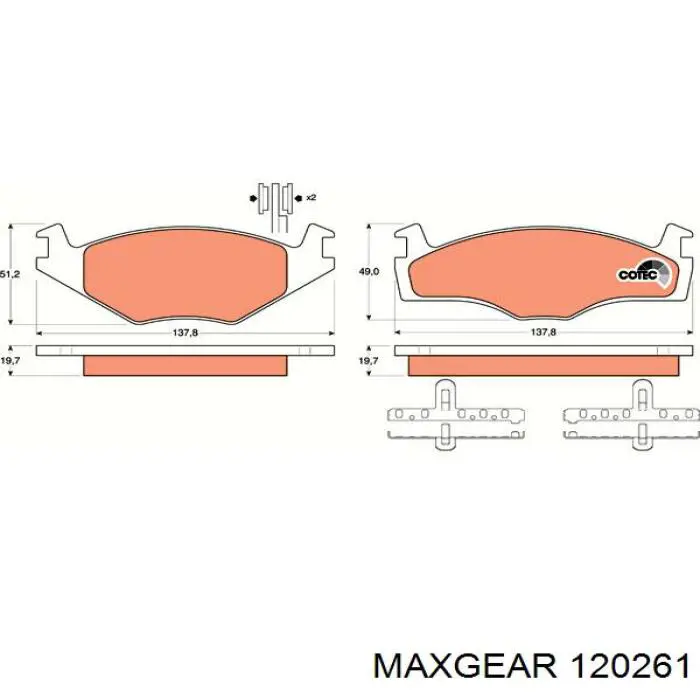 Амортизатор кришки багажника Mitsubishi MB927791