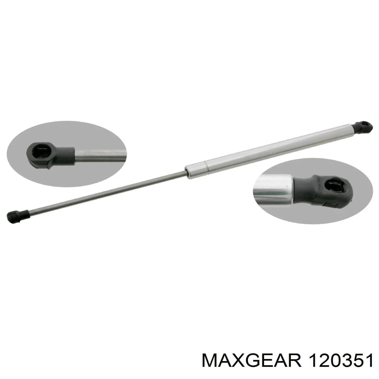 Амортизатор кришки багажника/ двері 3/5-ї задньої 120351 Maxgear