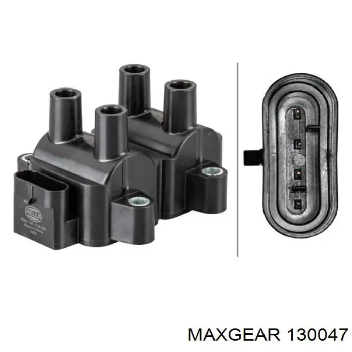 Котушка запалювання Maxgear 130047 ціна, від 26.49 USD