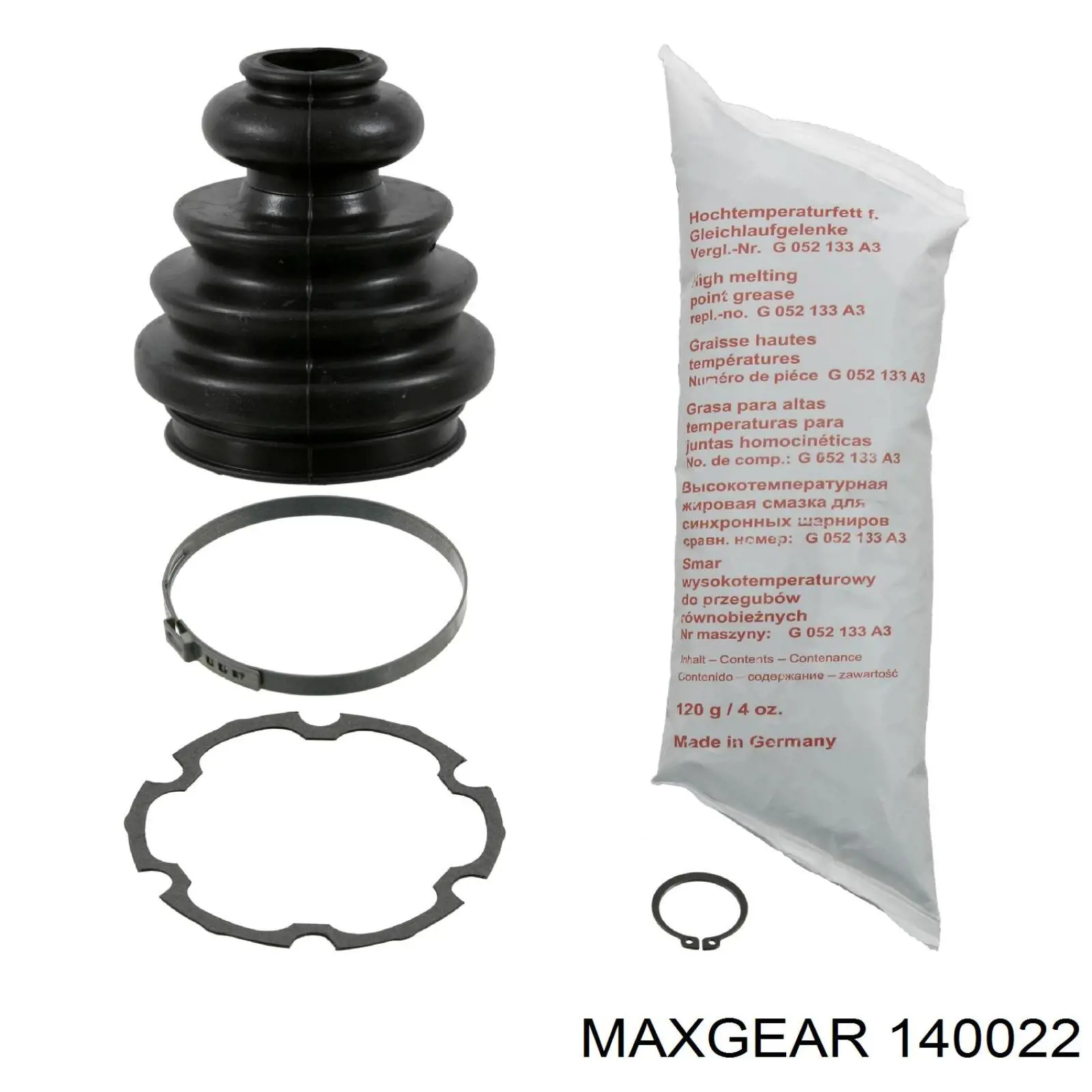 140022 Maxgear радіатор масляний