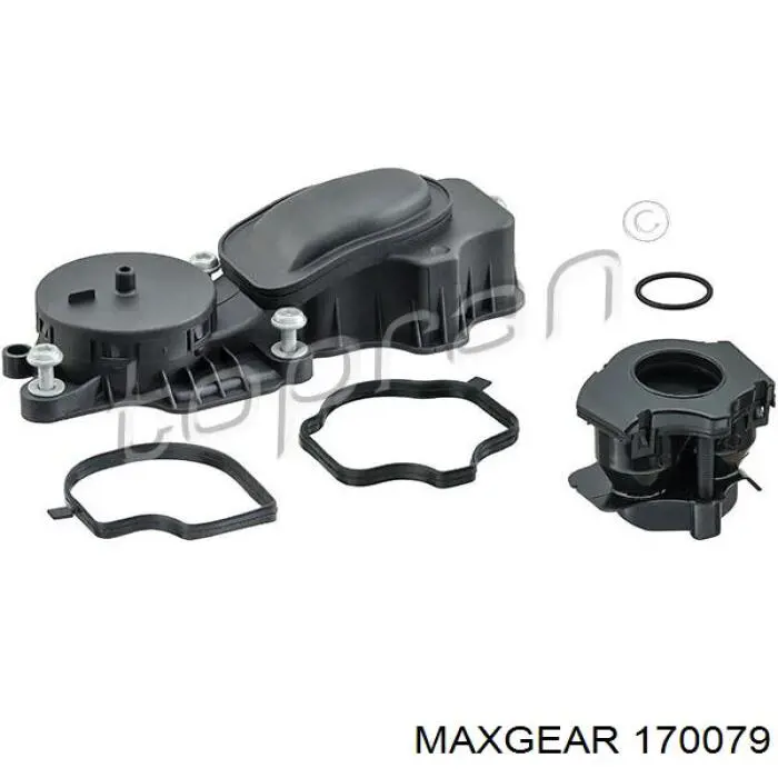 170079 Maxgear клапан pcv (вентиляції картерних газів)