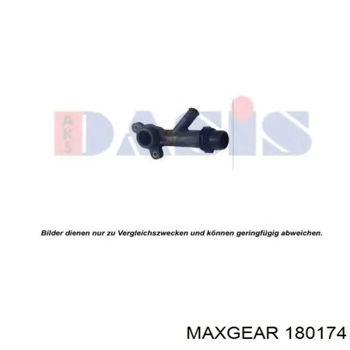 Водяний патрубок Maxgear 180174