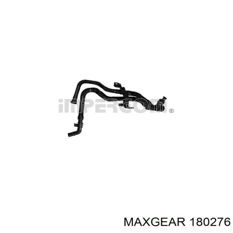 Шланг/патрубок водяного насосу, приймальний Maxgear 180276 ціна, від 36.33 USD