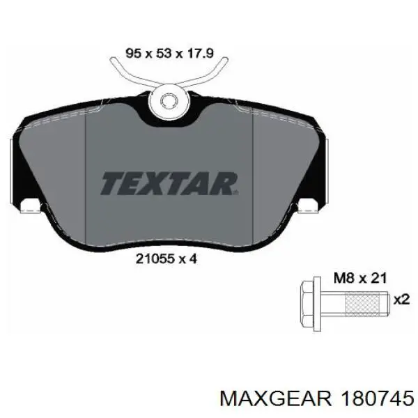 180745 Maxgear шланг/патрубок интеркуллера
