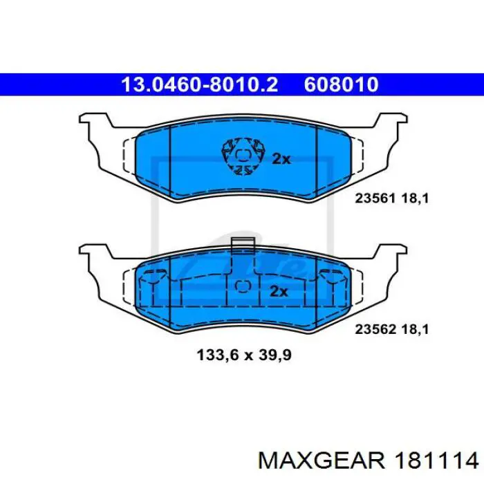 Трубка картера повітряна AND 3J103017 ціна, від 12.02 USD