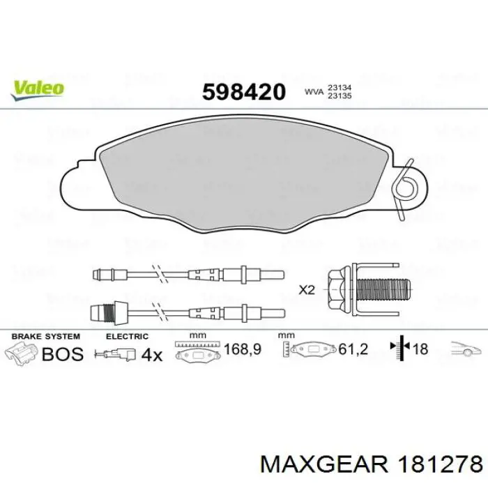 Клапан ВКГ Hengst AS354M02