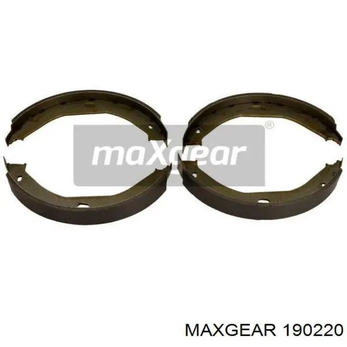 Колодки ручника / стоянкового гальма Maxgear 190220 ціна, від 13.17 USD