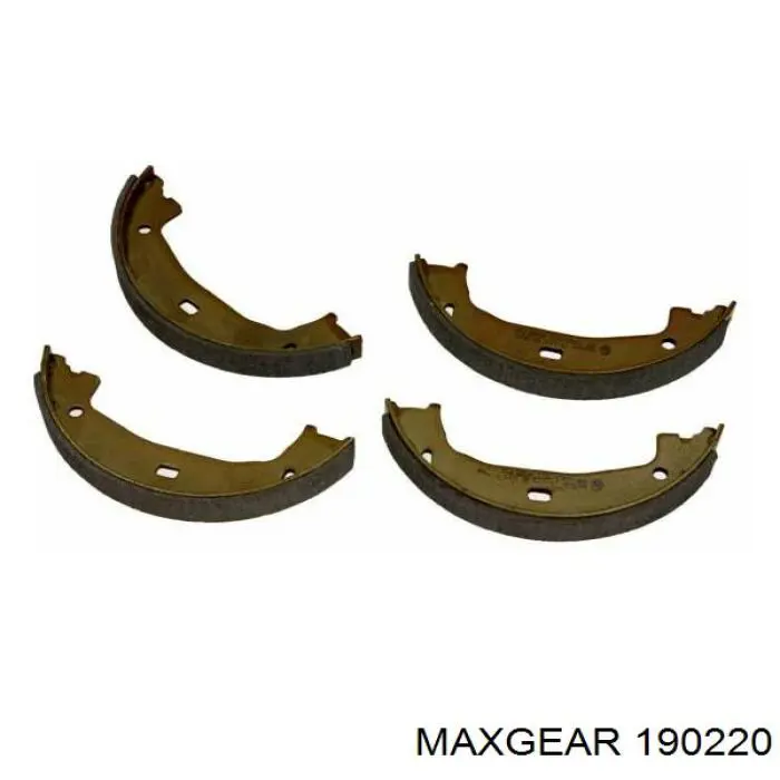 Купити 190220 Maxgear Гальмівні колодки гальма стоянки