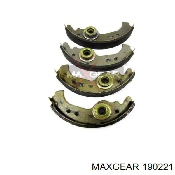 Купити 190221 Maxgear Колодки гальмові задні, барабанні