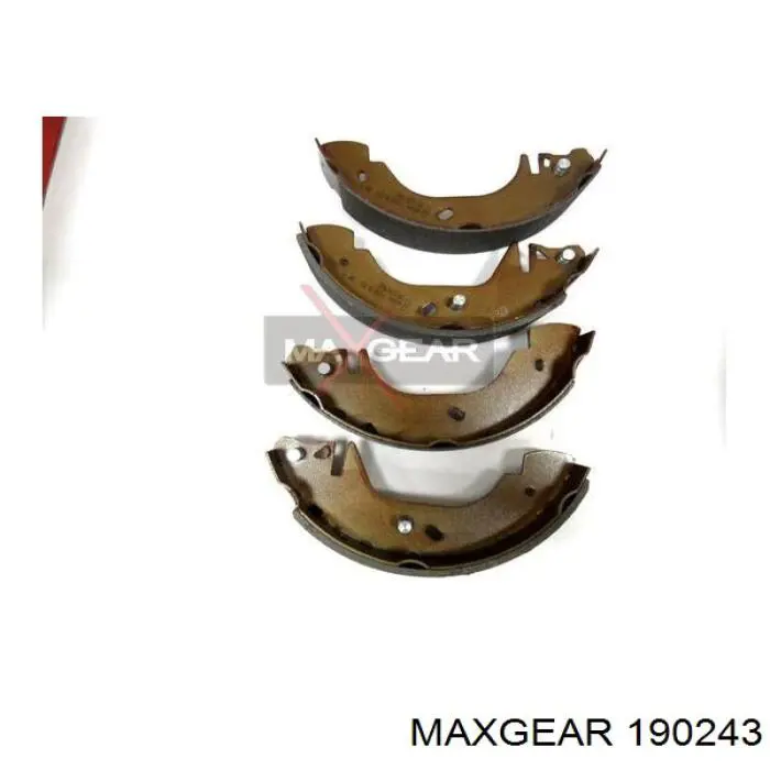 Колодки гальмові задні, барабанні 190243 Maxgear