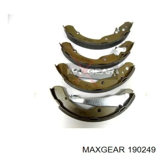 Колодки гальмові задні, барабанні Maxgear 190249 ціна, від 23.79 USD