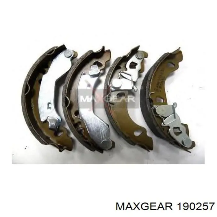 Колодки гальмові задні, барабанні 190257 Maxgear