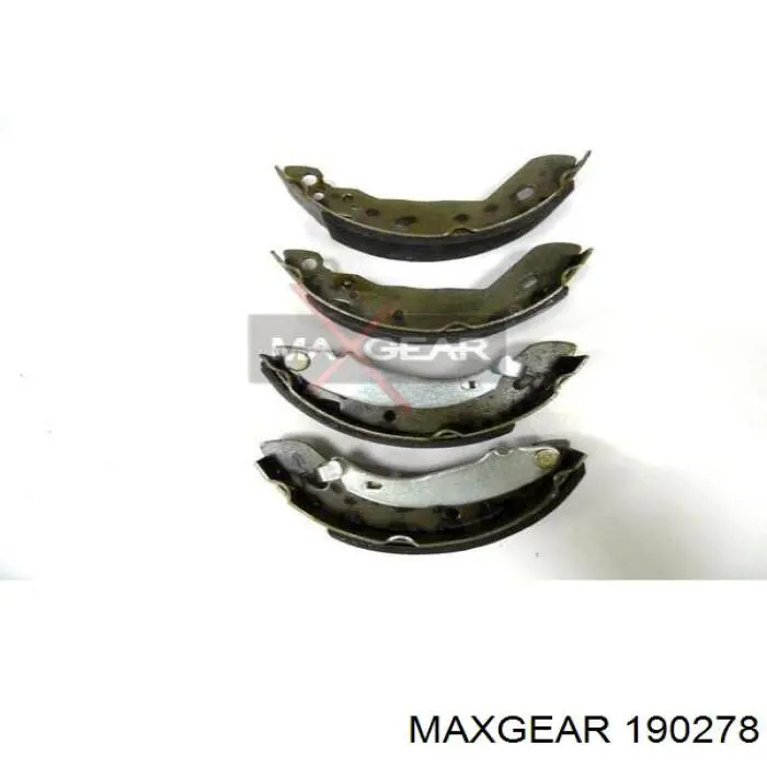 190278 Maxgear колодки гальмові задні, барабанні