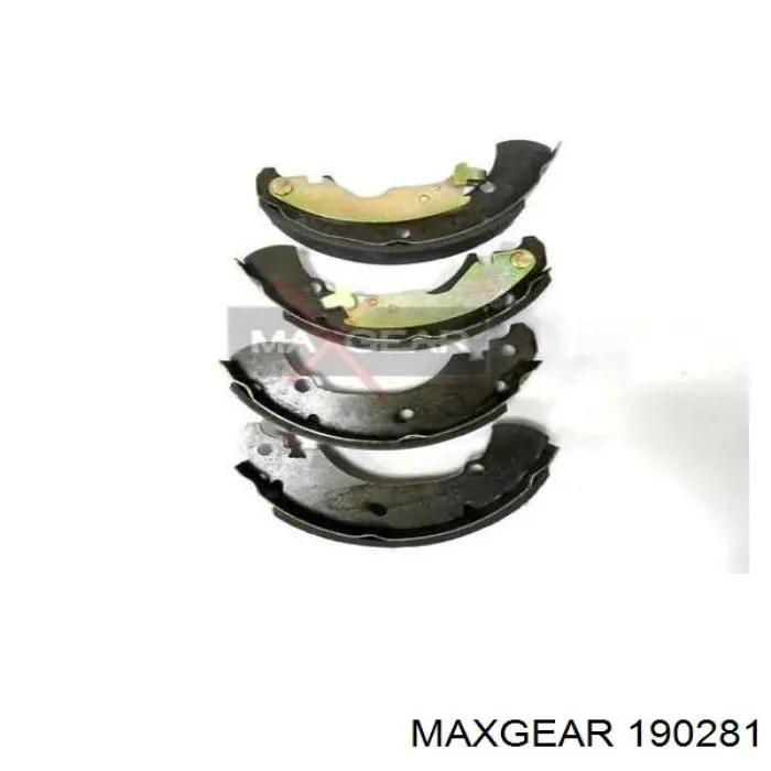 190281 Maxgear колодки гальмові задні, барабанні