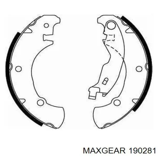 Колодки гальмові задні, барабанні 0077362285 Fiat/Alfa/Lancia