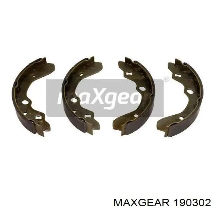 Колодки гальмові задні, барабанні 190302 Maxgear