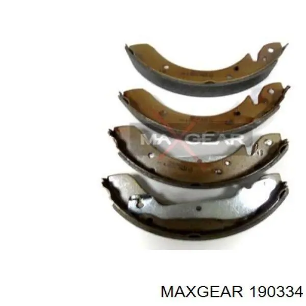 Колодки гальмові задні, барабанні 190334 Maxgear