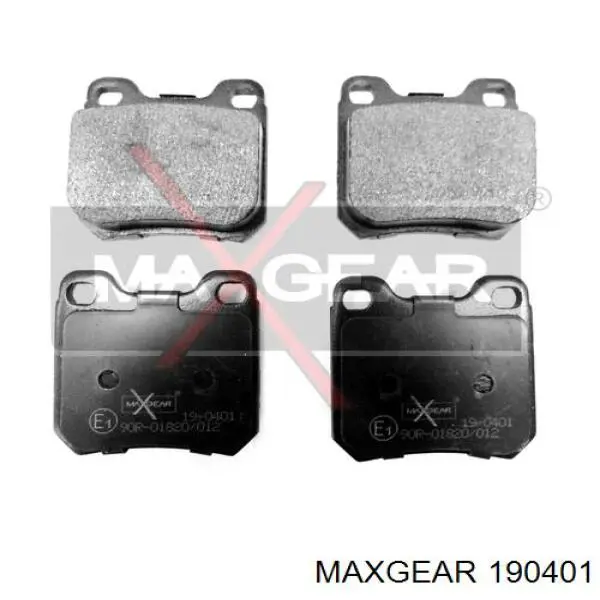 Задні гальмівні колодки Maxgear 190401 ціна, від 17.72 USD