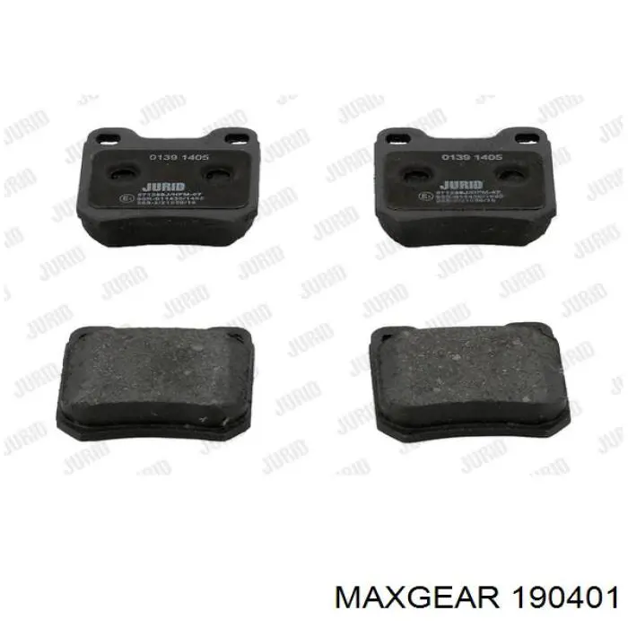 Купити 190401 Maxgear Задні колодки