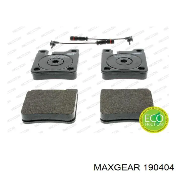 Купити 190404 Maxgear Задні колодки