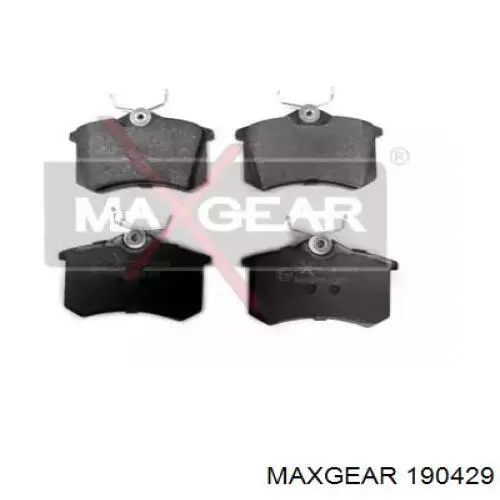 Задні гальмівні колодки Maxgear 190429 ціна, від 15.23 USD