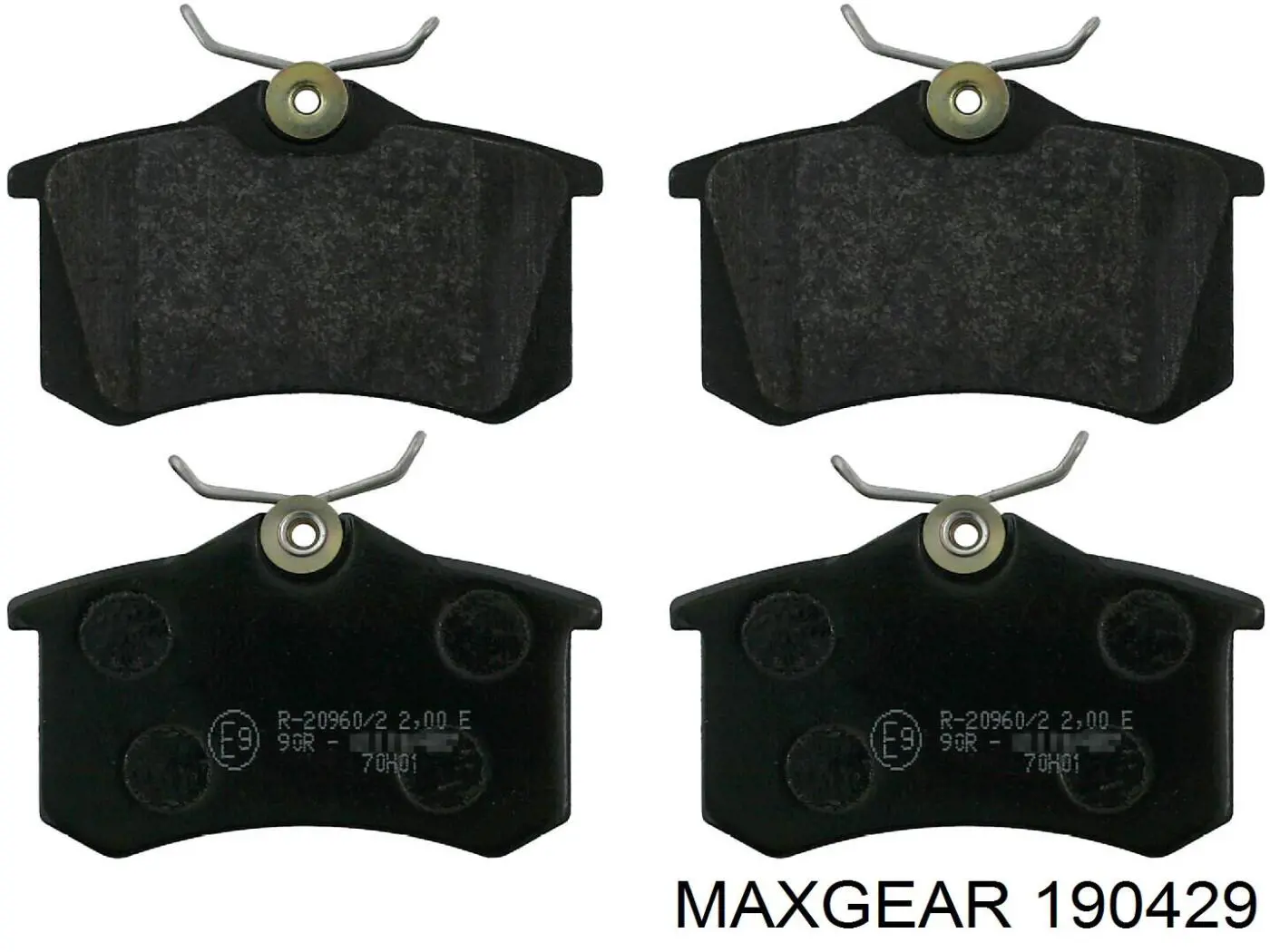 Купити 190429 Maxgear Задні колодки