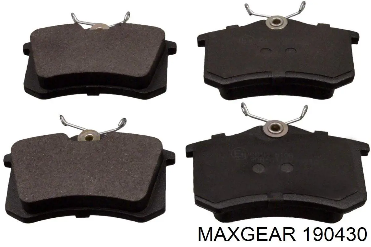 Купити 190430 Maxgear Задні колодки