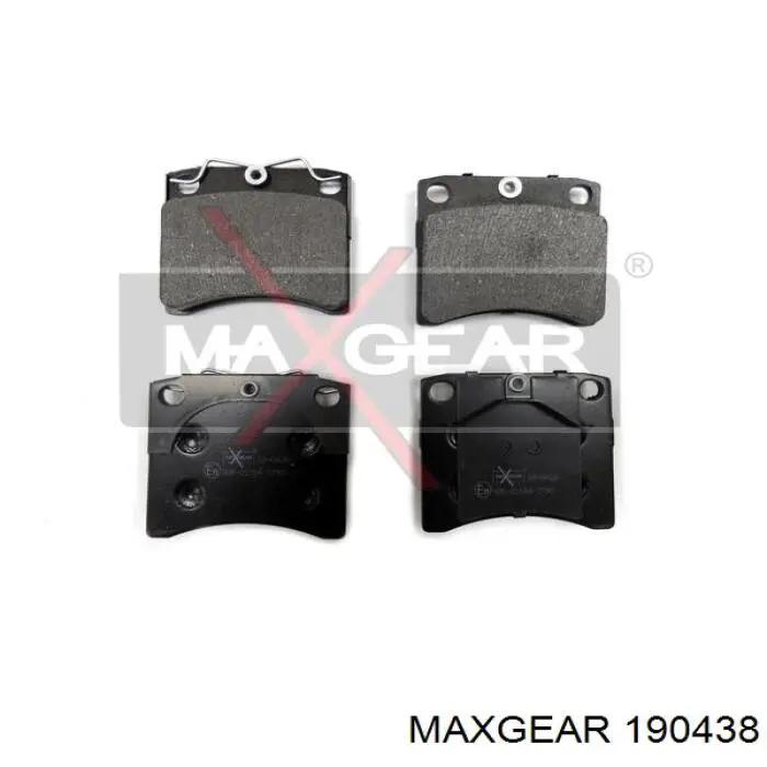 Гальмівні колодки Maxgear 190438 ціна, від 17.55 USD