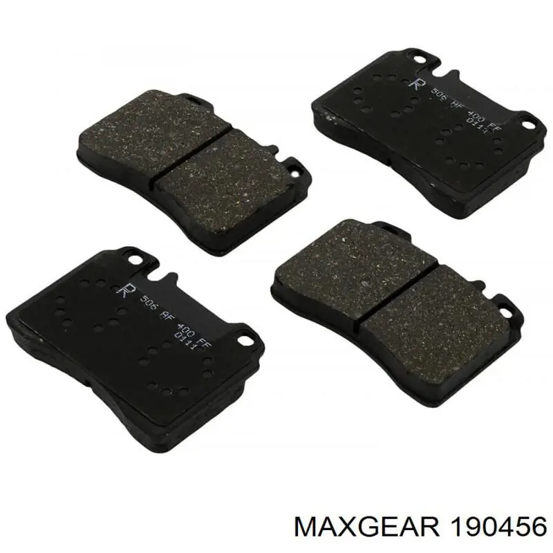 Гальмівні колодки Maxgear 190456 ціна, від 26.43 USD