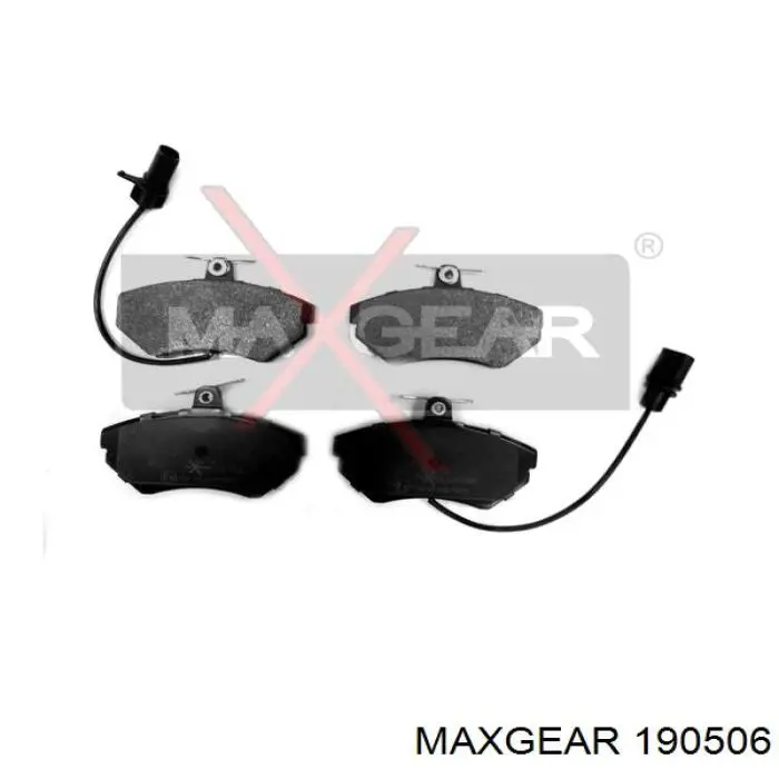 Гальмівні колодки Maxgear 190506 ціна, від 21.94 USD