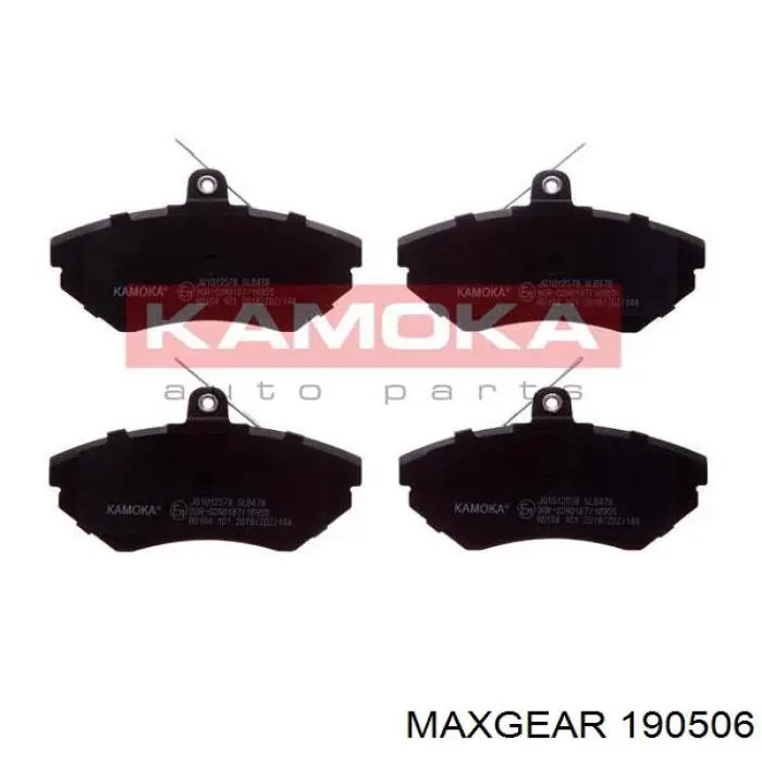 Купити 190506 Maxgear Колодки гальмівні передні, дискові