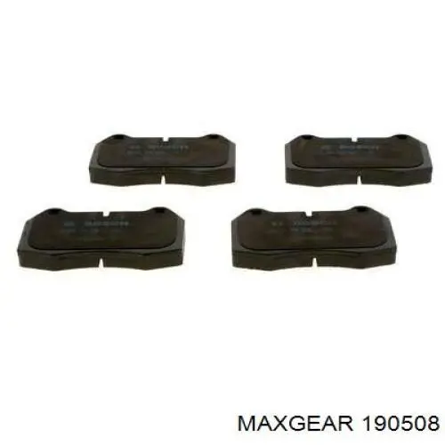190508 Maxgear Передні гальмівні колодки