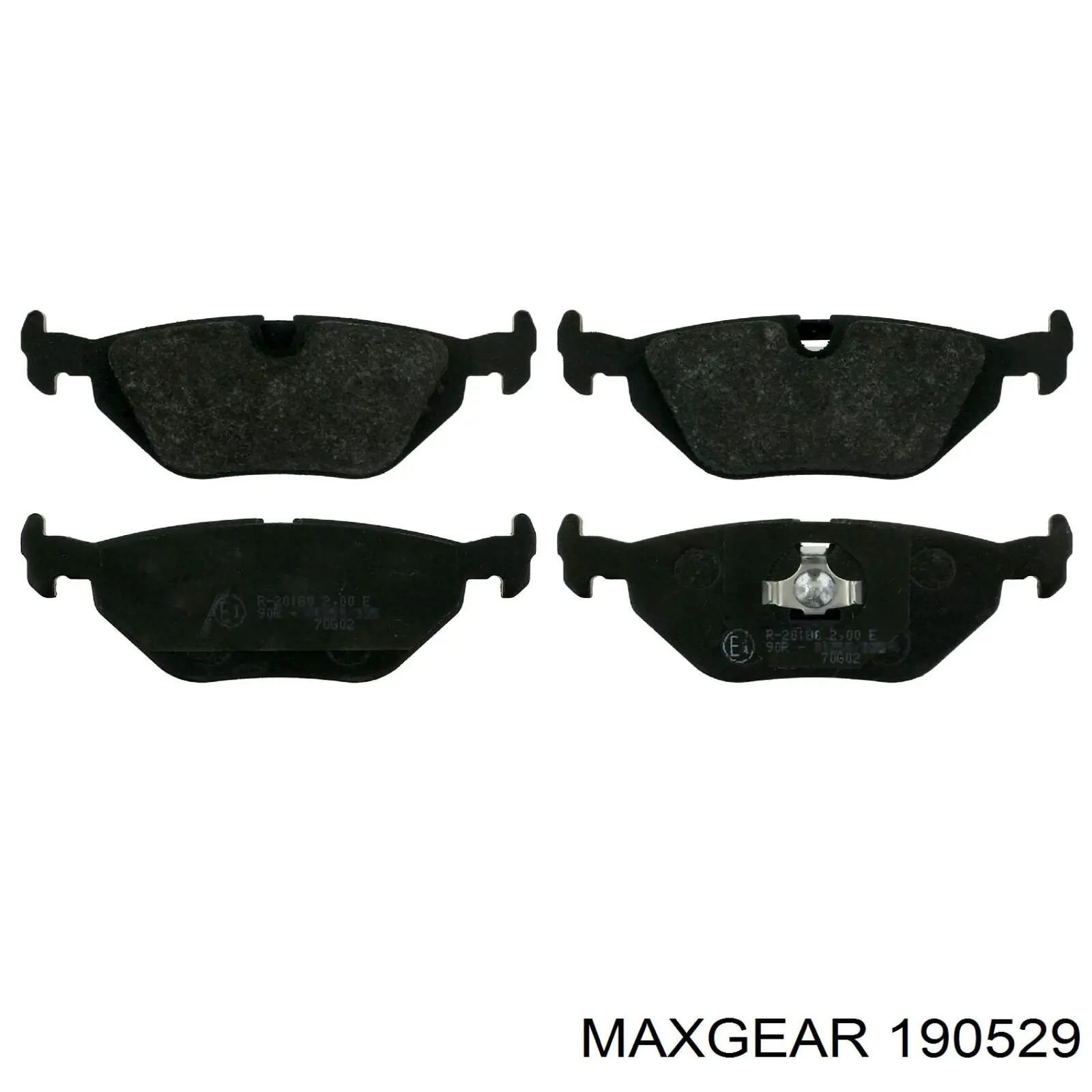 Задні гальмівні колодки Maxgear 190529 ціна, від 24.72 USD