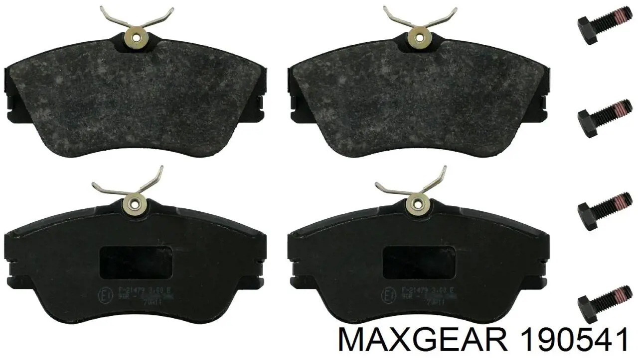Гальмівні колодки Maxgear 190541 ціна, від 19.06 USD